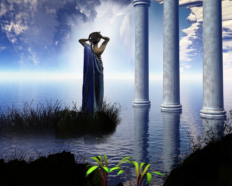 Aphrodite in her grotto